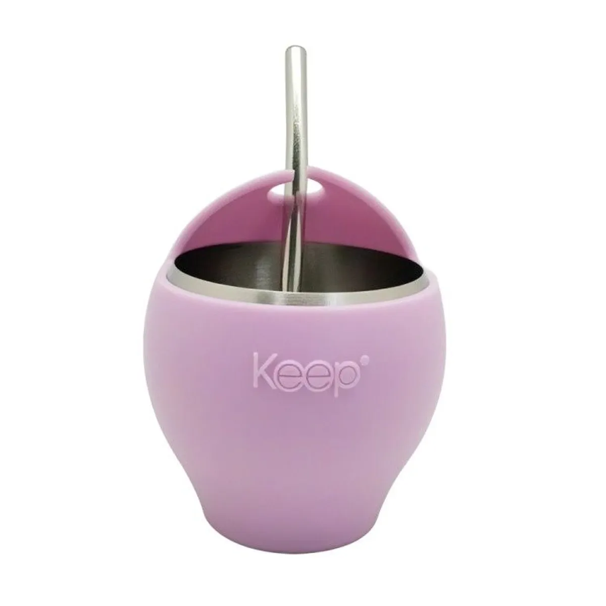 KEEP - Mate Set Con Bombilla Keep  230ml Rosa