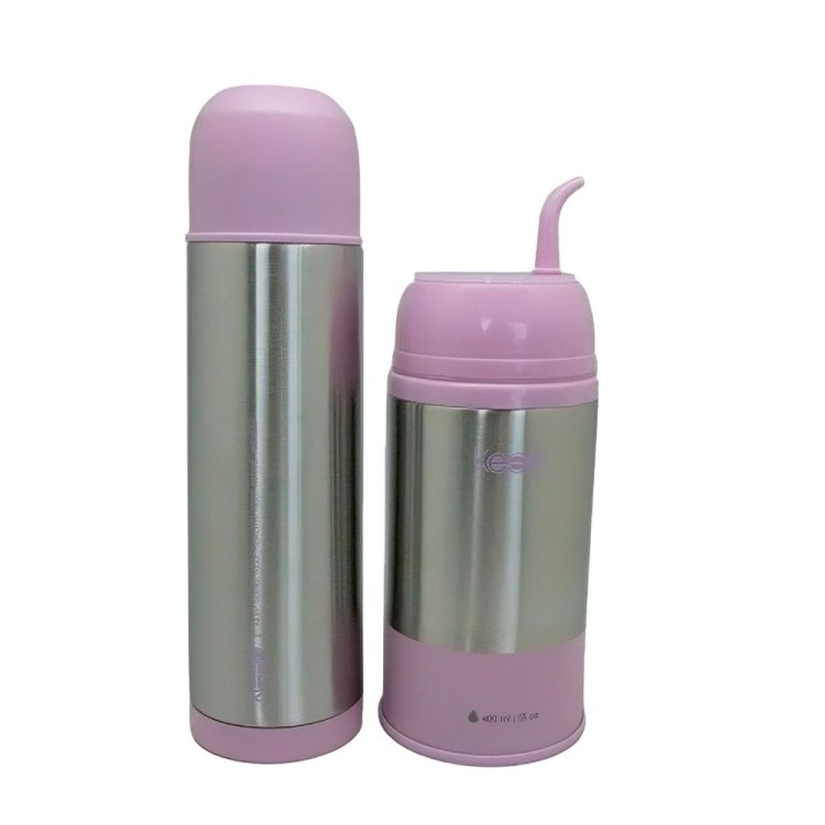 KEEP - SET TERMO MATE   TERMO BALA KEEP ROSA