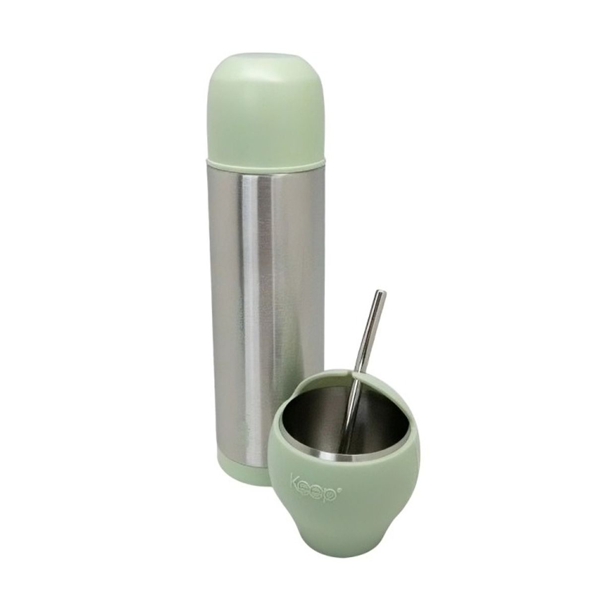 KEEP - SET MATE + TERMO BALA KEEP VERDE