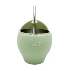 KEEP - Mate Set Con Bombilla 230ml Verde