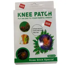 GENERICO - Parches Alivia Dolores De Rodillas Knee Patch 12 Parches