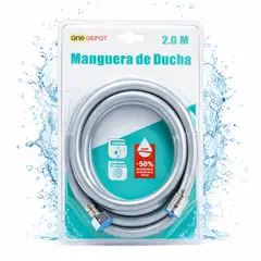 GENERICO - Flexible De Ducha 2 Mt Gris Mate Gris Mate