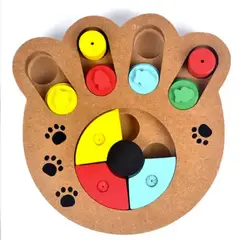GENERICO - Juguete Puzzle Dispensador De Comida Para Perros
