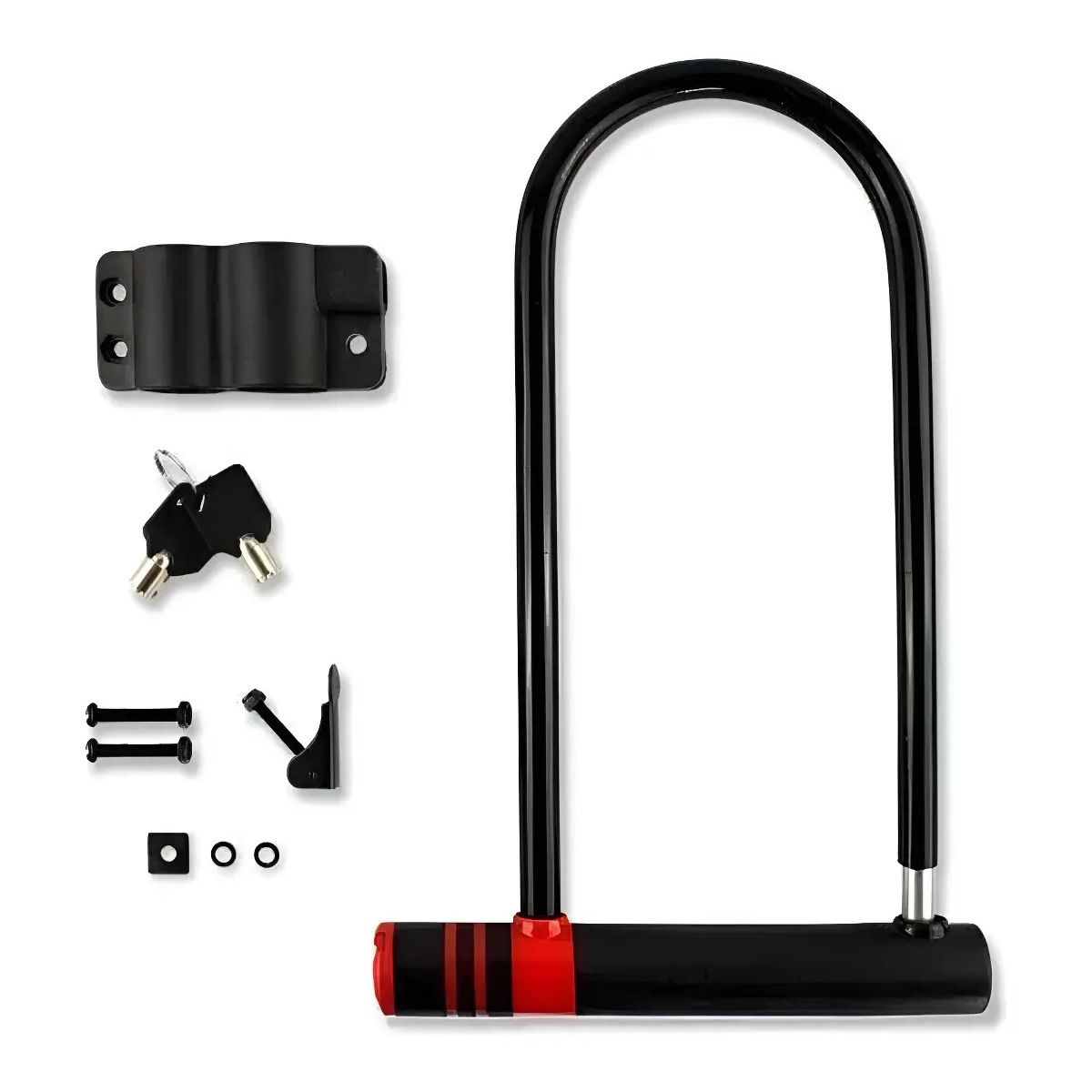 GENERICO - Candado Para Bicicletas Y Moto U Lock Anti Robo Labg