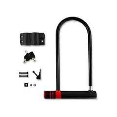 GENERICO - Candado Para Bicicletas Y Moto U Lock Anti Robo Labg