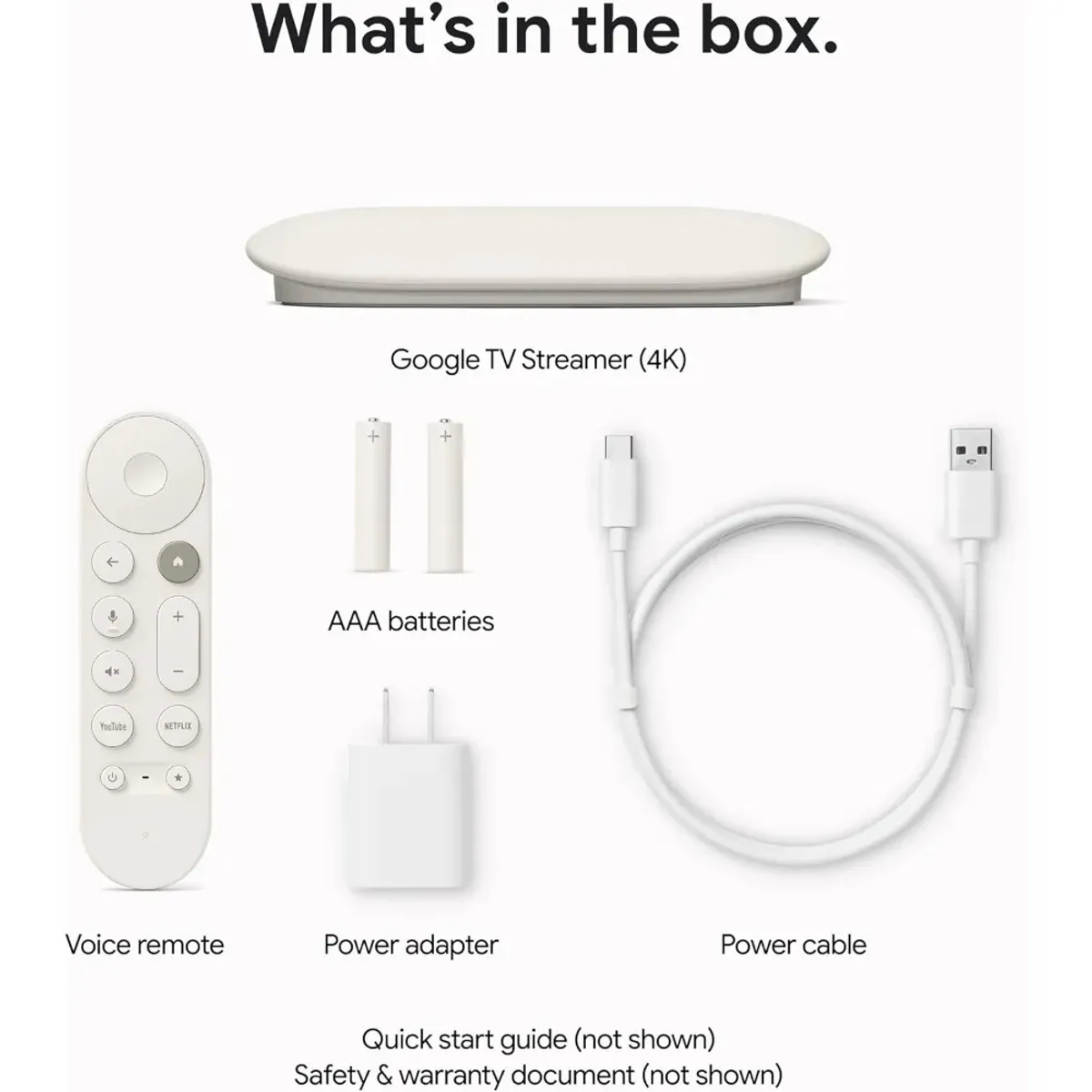 GOOGLE - Google TV Streamer 4K 32GB Última Generación con control de voz