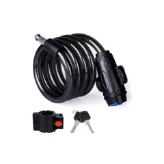 GENERICO - Candado Para Bicicleta Con Soporte Labg