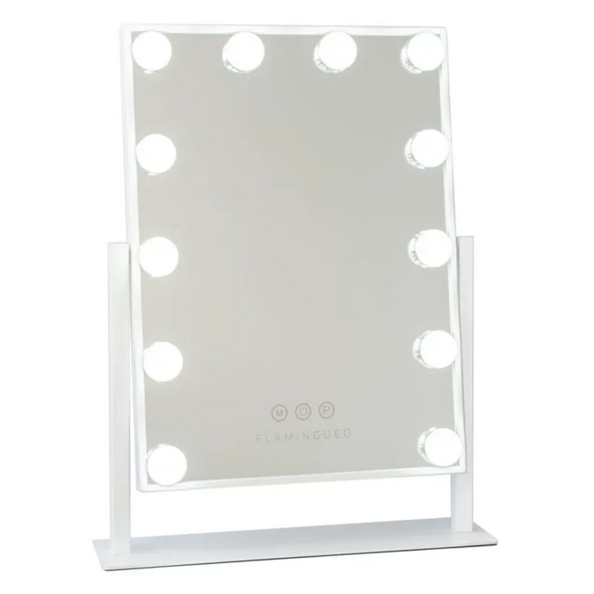 GENERICO - Espejo De Tocador Maquillaje 12 Bombillas Led Tactil