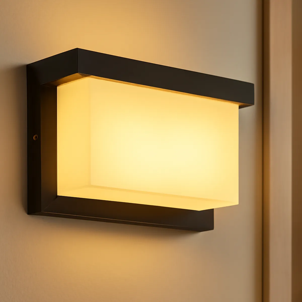 VIDA BUENAS - Aplique Led Cálida 18w Moderno Ip65 Impermeable Exterior