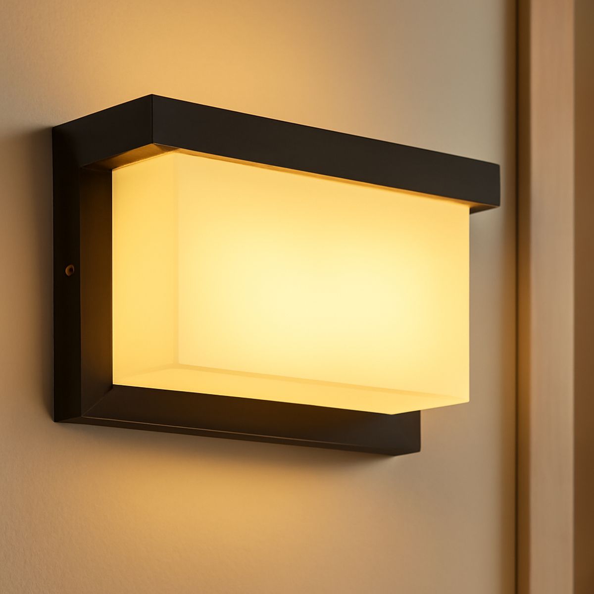 VIDA BUENAS - Aplique Led Cálida 18w Moderno Ip65 Impermeable Exterior