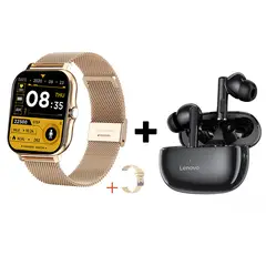 LENOVO - Audifonos bluetooth TA210 y Y13 Reloj inteligente