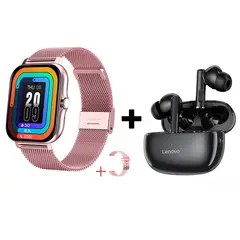 LENOVO - Audifonos bluetooth TA210 y Y13 Reloj inteligente