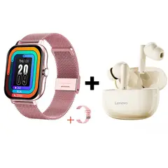 LENOVO - Audifonos bluetooth TA210 y Y13 Reloj inteligente