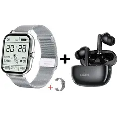 LENOVO - Audifonos bluetooth TA210 y Y13 Reloj inteligente