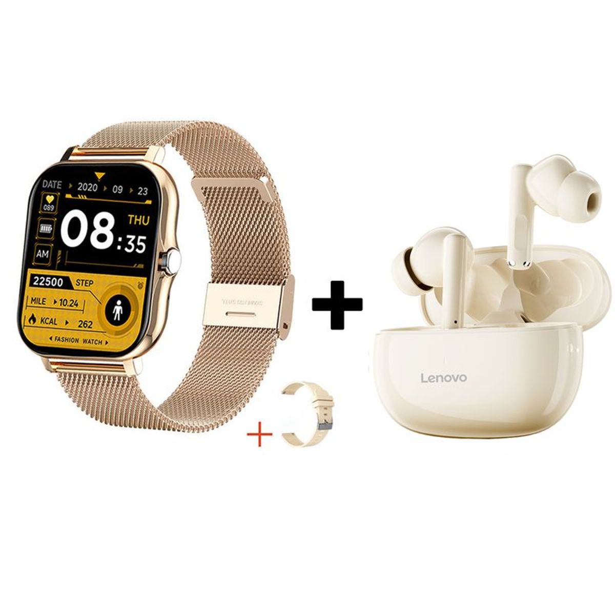 LENOVO - Audifonos bluetooth Lenovo TA210 y Y13 Reloj inteligente