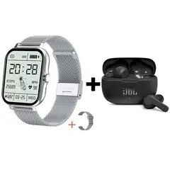 JBL - Audifonos bluetooth WAVE200TWS y Y13 Reloj inteligente