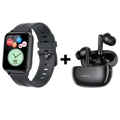 LENOVO - Audifonos bluetooth TA210 y Y79 Reloj inteligente