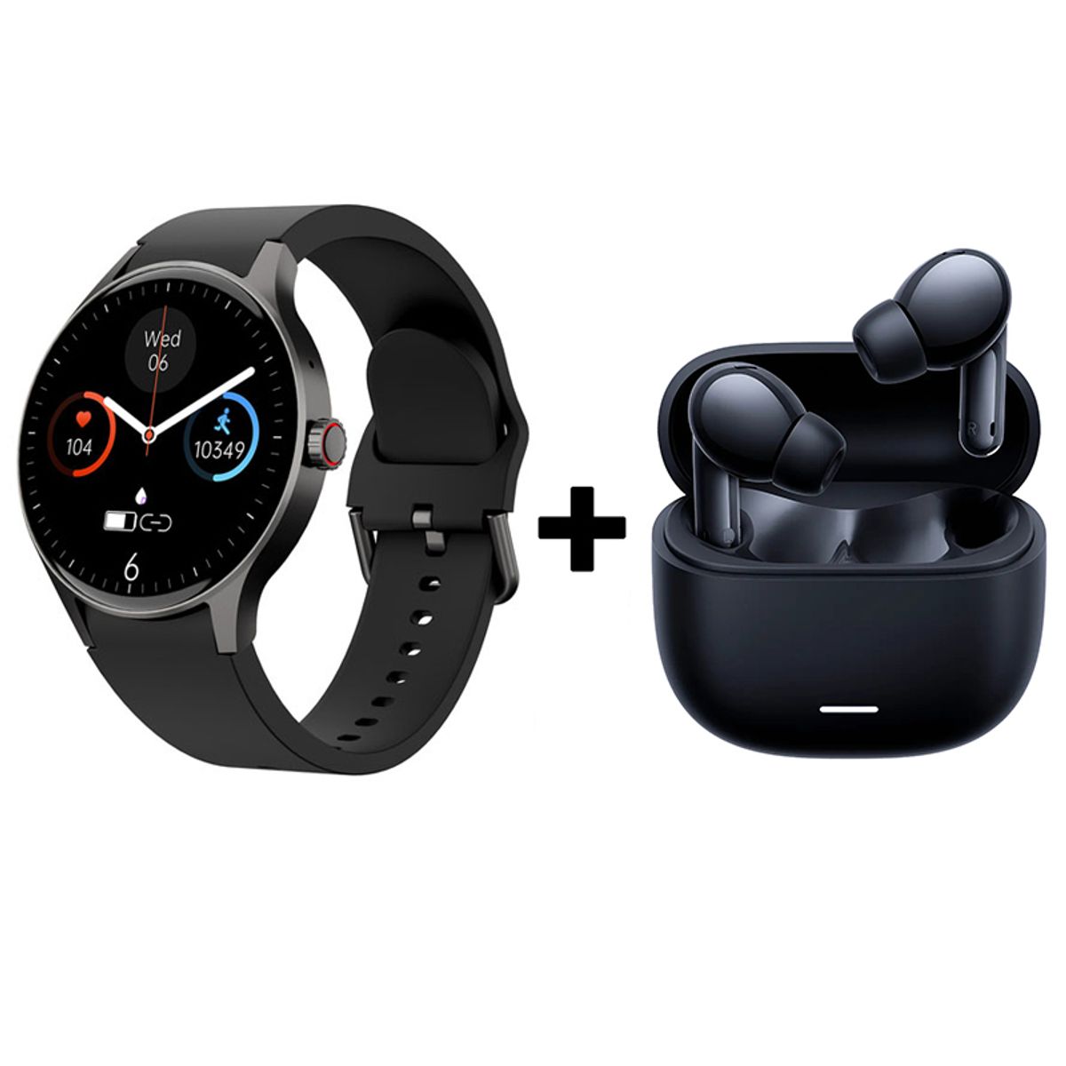 XIAOMI - Audifonos bluetooth Xiaomi Redmi Buds 6 Lite y Y80 Reloj inteligente