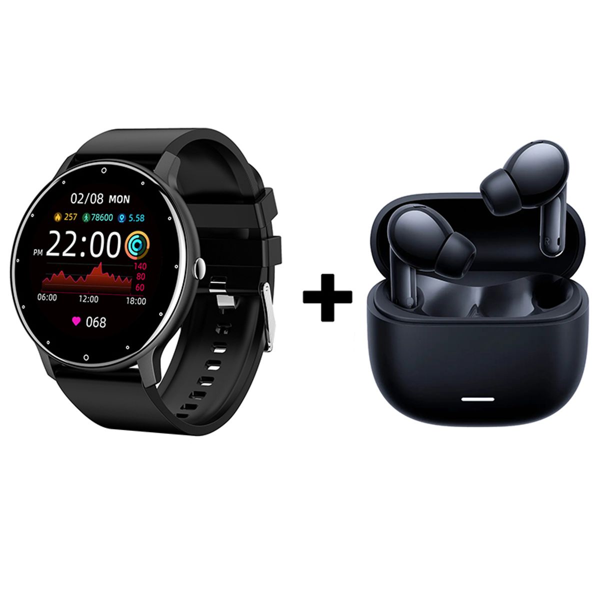 XIAOMI - Audifonos bluetooth Xiaomi Redmi Buds 6 Lite y ZL02 Reloj inteligente