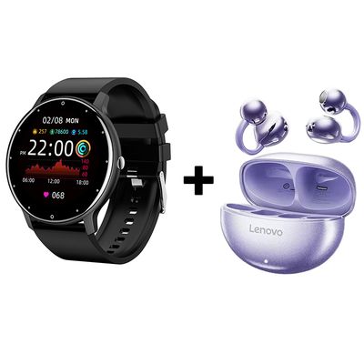 Lenovo Audifonos Bluetooth Clip Ta140 Y Zl02 Reloj