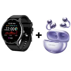 LENOVO - Audifonos bluetooth Clip TA140 y ZL02 Reloj inteligente