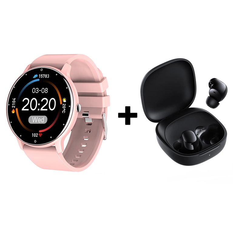 Audifonos bluetooth Redmi Buds 6 Play y ZL02 Reloj inteligente