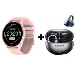 LENOVO - Audifonos bluetooth Clip TA140 y ZL02 Reloj inteligente