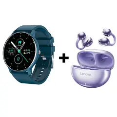 LENOVO - Audifonos bluetooth Clip TA140 y ZL02 Reloj inteligente