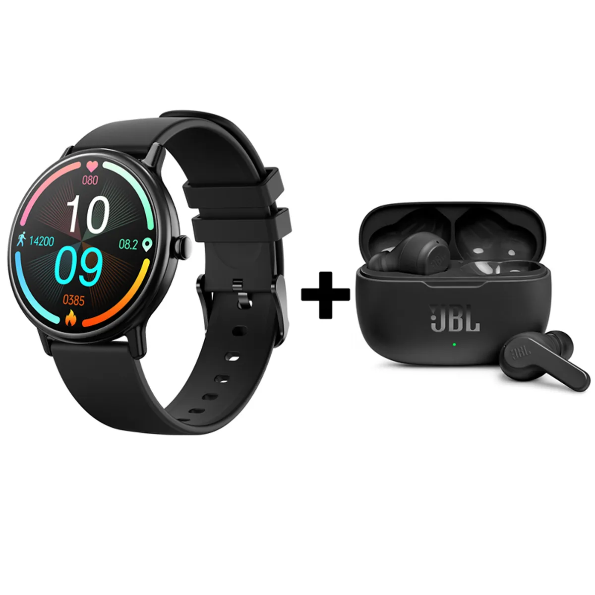 JBL - Audifonos bluetooth JBL WAVE200TWS y Y86 Reloj inteligente