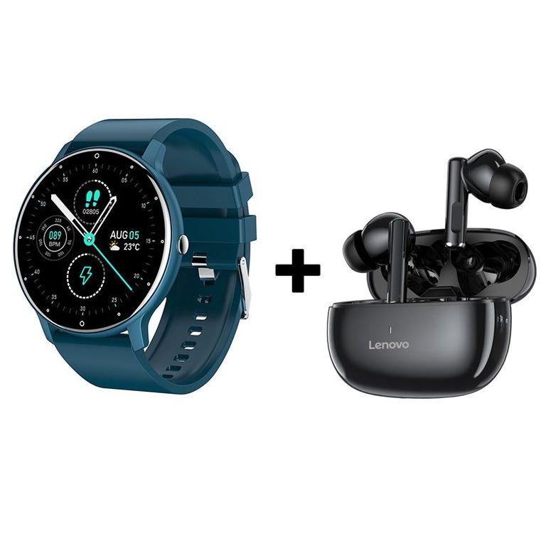 Audifonos bluetooth TA210 y ZL02 Reloj inteligente