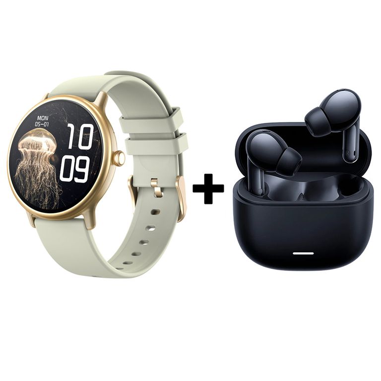 Audifonos bluetooth Redmi Buds 6 Lite y Y86 Reloj inteligente