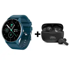JBL - Audifonos bluetooth WAVE200TWS y ZL02 Reloj inteligente