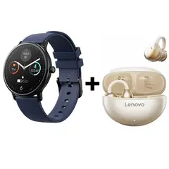LENOVO - Audifonos bluetooth Clip TA140 y Y86 Reloj inteligente