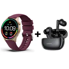 LENOVO - Audifonos bluetooth TA210 y Y85 Reloj inteligente
