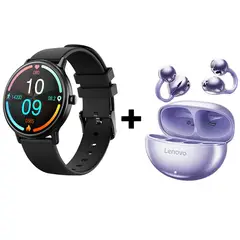 LENOVO - Audifonos bluetooth TA410 y Y86 Reloj inteligente