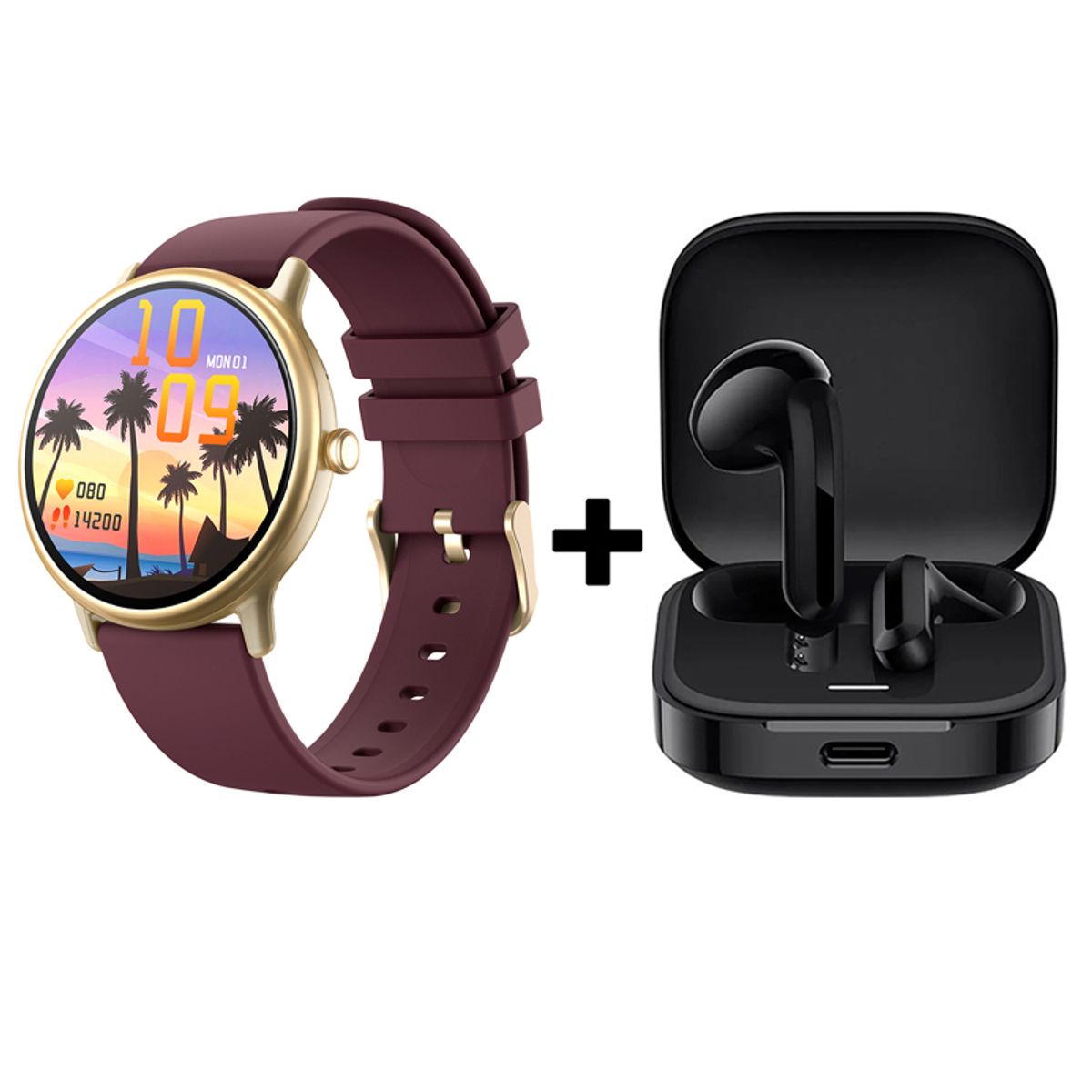 REDMI - Audifonos bluetooth Xiaomi Redmi Buds 6 Active y Y86 Reloj inteligente