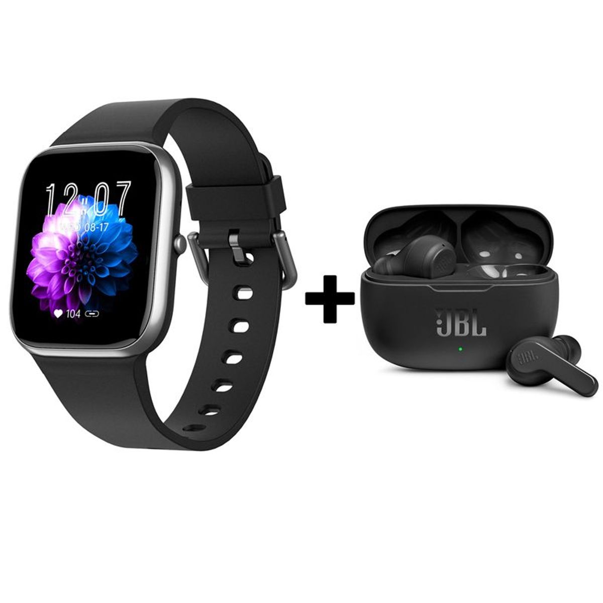 JBL - Audifonos bluetooth JBL WAVE200TWS y Y9Pro Reloj inteligente