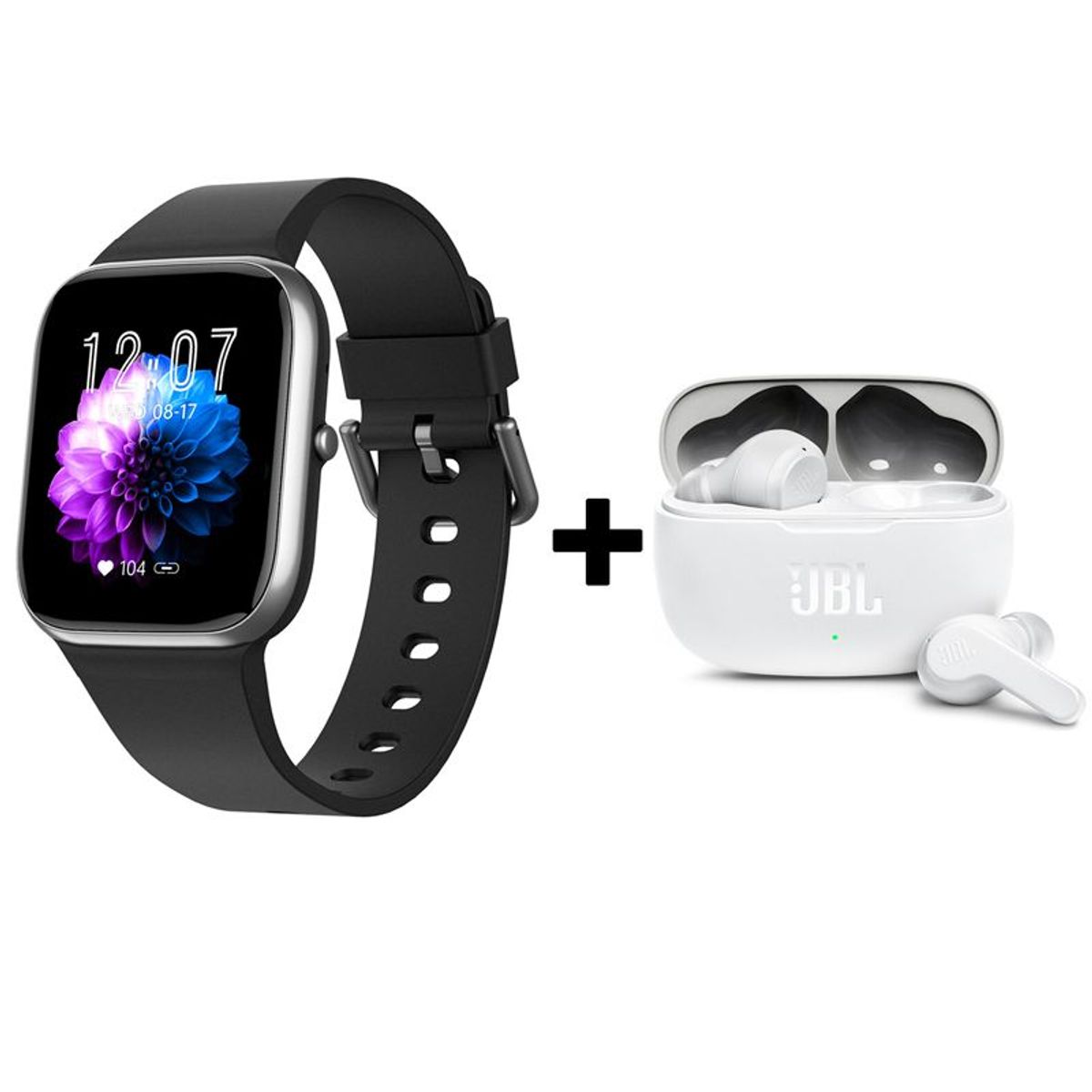 JBL - Audifonos bluetooth JBL WAVE200TWS y Y9Pro Reloj inteligente