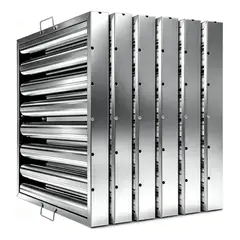 KUANGYE - Filtro Para Campana Industrial 50x50 Para Fabricacion 6pzs