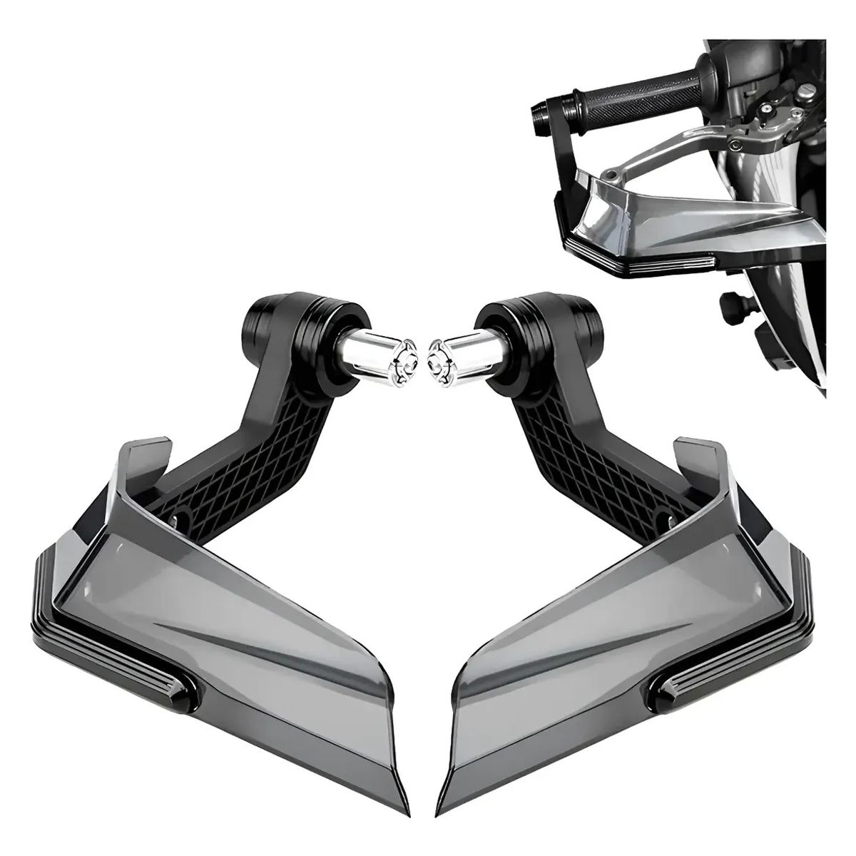 KUANGYE - Protector Manillar Para Moto Universal Protector Mano Viento