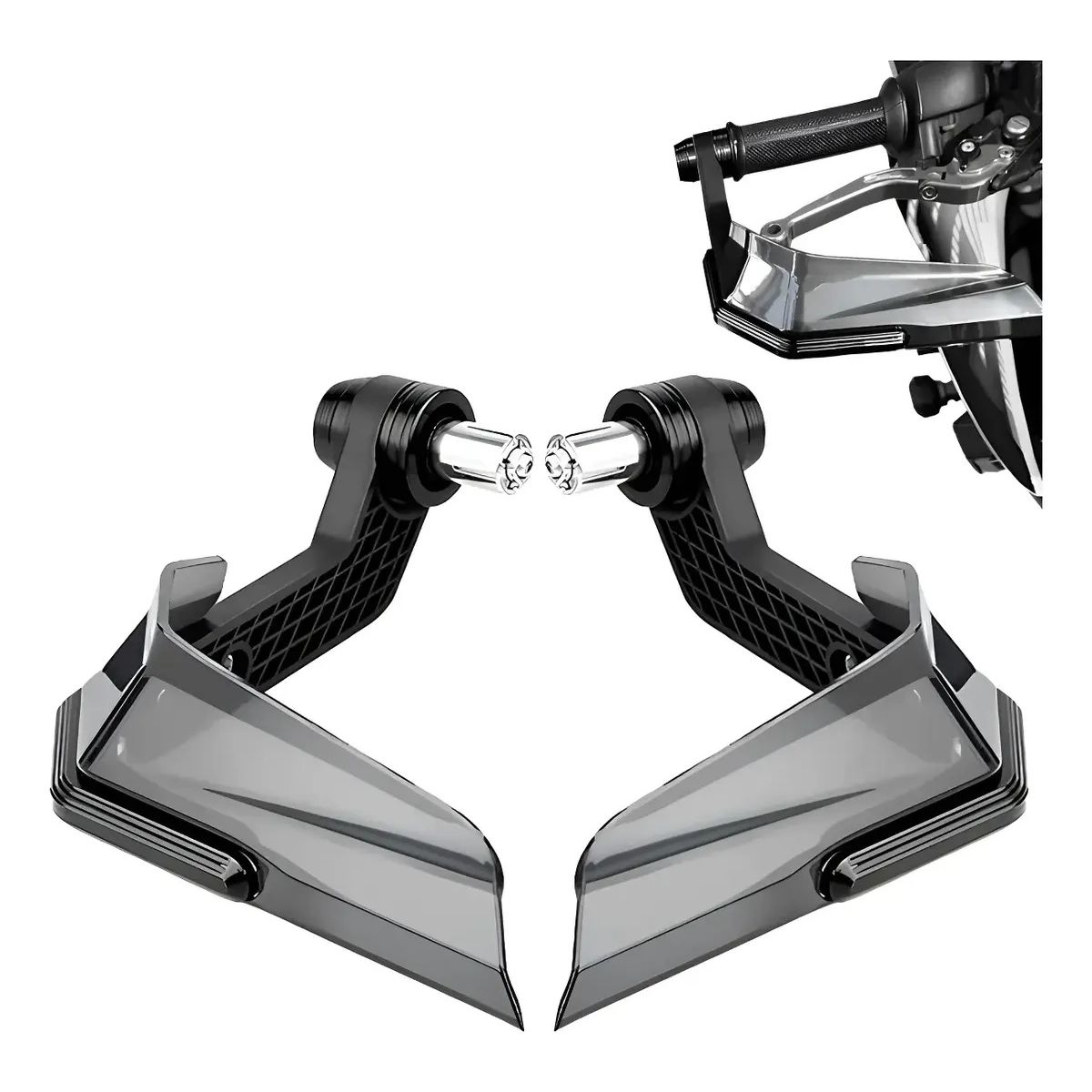 KUANGYE - Protector Manillar Para Moto Universal Protector Mano Viento
