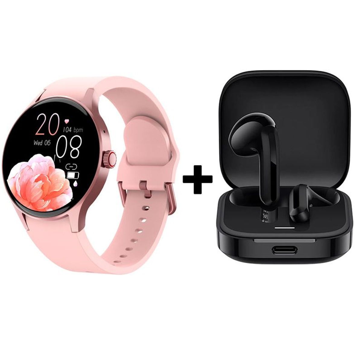 REDMI - Audifonos bluetooth Xiaomi Redmi Buds 6 Active y Y80 Reloj inteligente