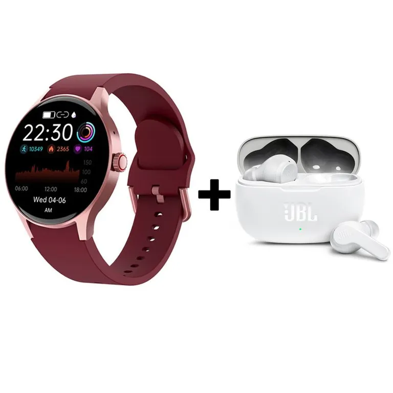 Audifonos bluetooth WAVE200TWS y Y80 Reloj inteligente