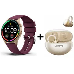 LENOVO - Audifonos bluetooth TA410 y Y85 Reloj inteligente