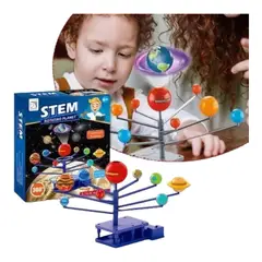 GENERICO - JUEGO DE PLANETAS ASTRONOMIA SISTEMA ARMABLE NINOS AL91