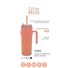 KEEP - Coffee Mug Doble Pared 20oz Colores