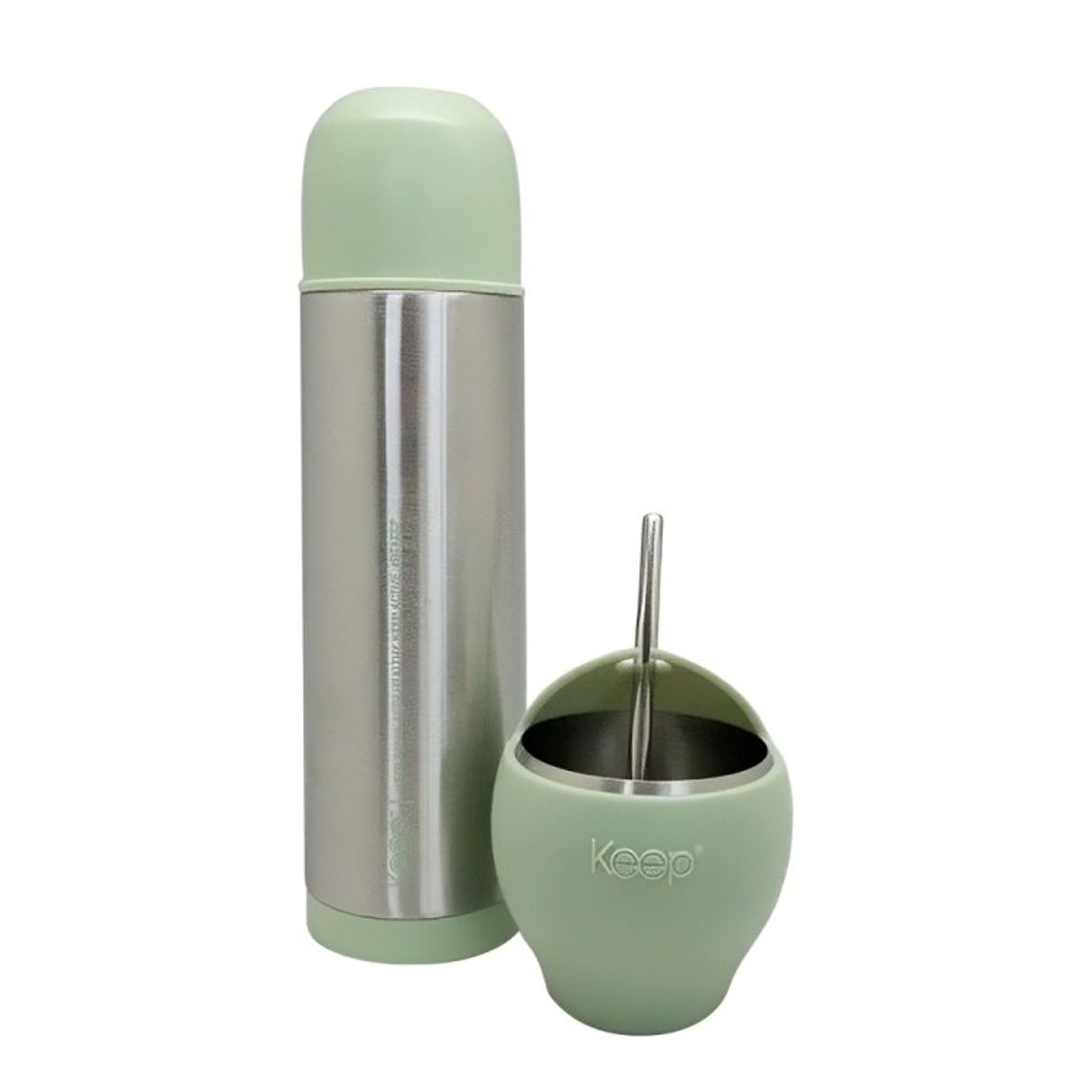 KEEP - SET MATE + TERMO BALA KEEP VERDE