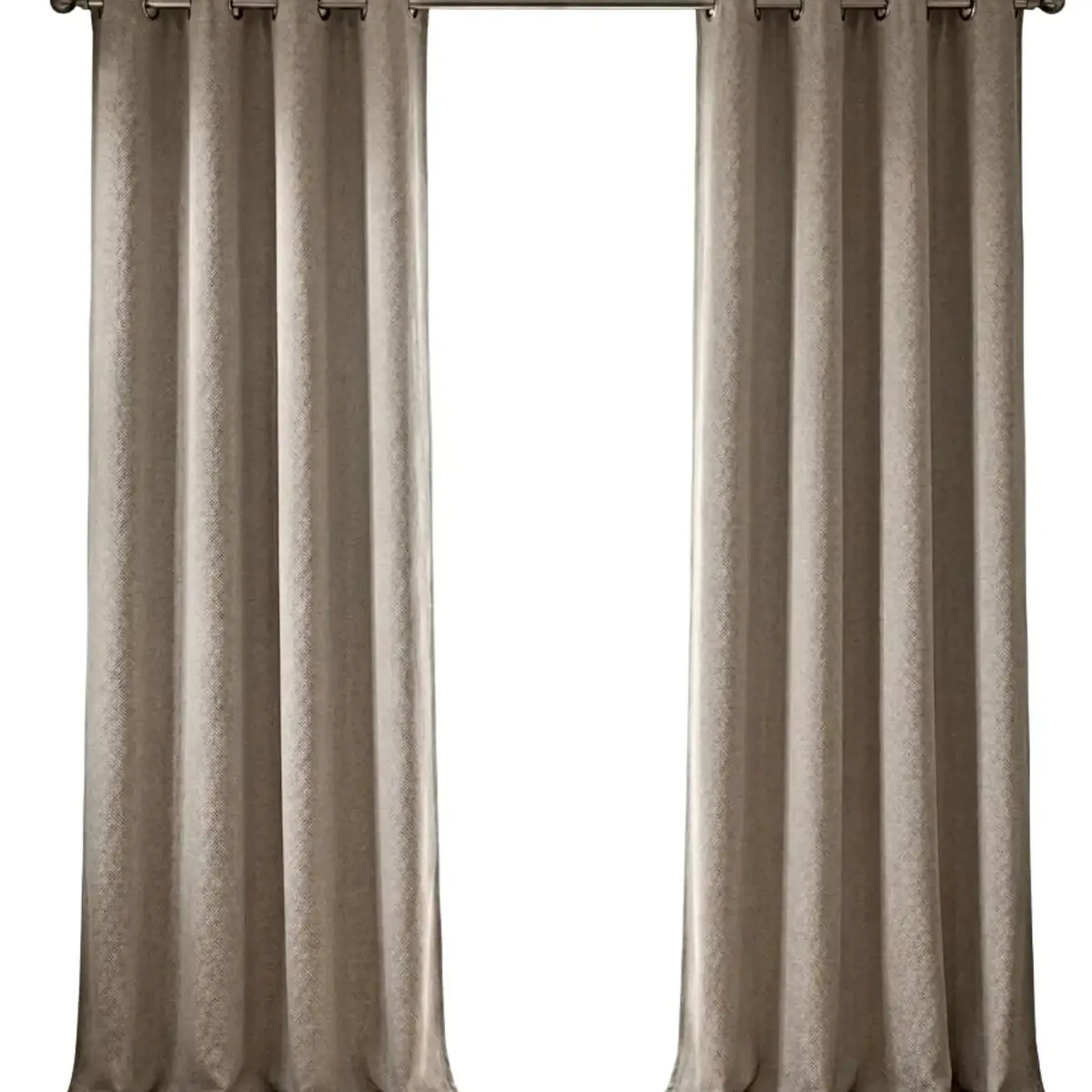GENERICO - PACK CORTINAS BLACKOUT 230X140 ELEGANCIA Y CONFORT BEIGE