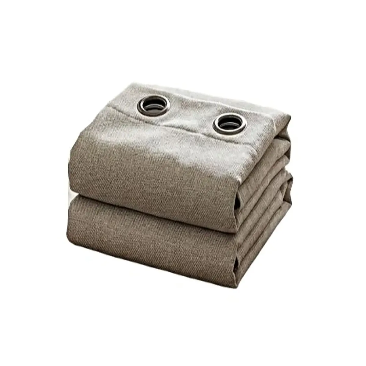 GENERICO - PACK CORTINAS BLACKOUT 230X140 ELEGANCIA Y CONFORT BEIGE