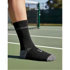 WILSON - Calcetines 15 Pack Hombre Largos Reforzados Negro